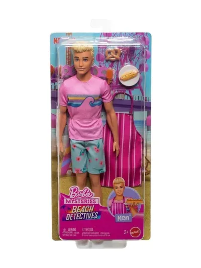 Barbie® KEN® Mysteries Beach Detectives Bebek ve Aksesuarları