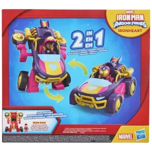 IRON-MAN AND HIS AWESOME FRIENDS 2IN1 MECH AST