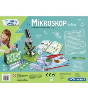Clementoni My First Mikroskop Seti 64963