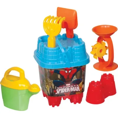 SPIDERMAN BÜYÜK KALE KOVA SET