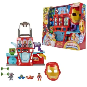 IRON-MAN AND HIS AWESOME FRIENDS IQ PLAYSET