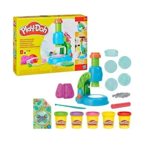 PLAY-DOH IŞIKLI MİKROSKOP OYUN SETİ