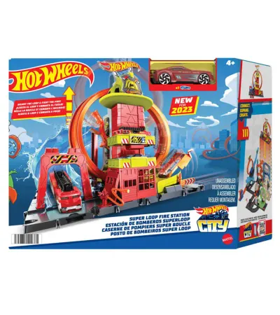 Hot Wheels® Çember Pistli İftaiye İstasyonu