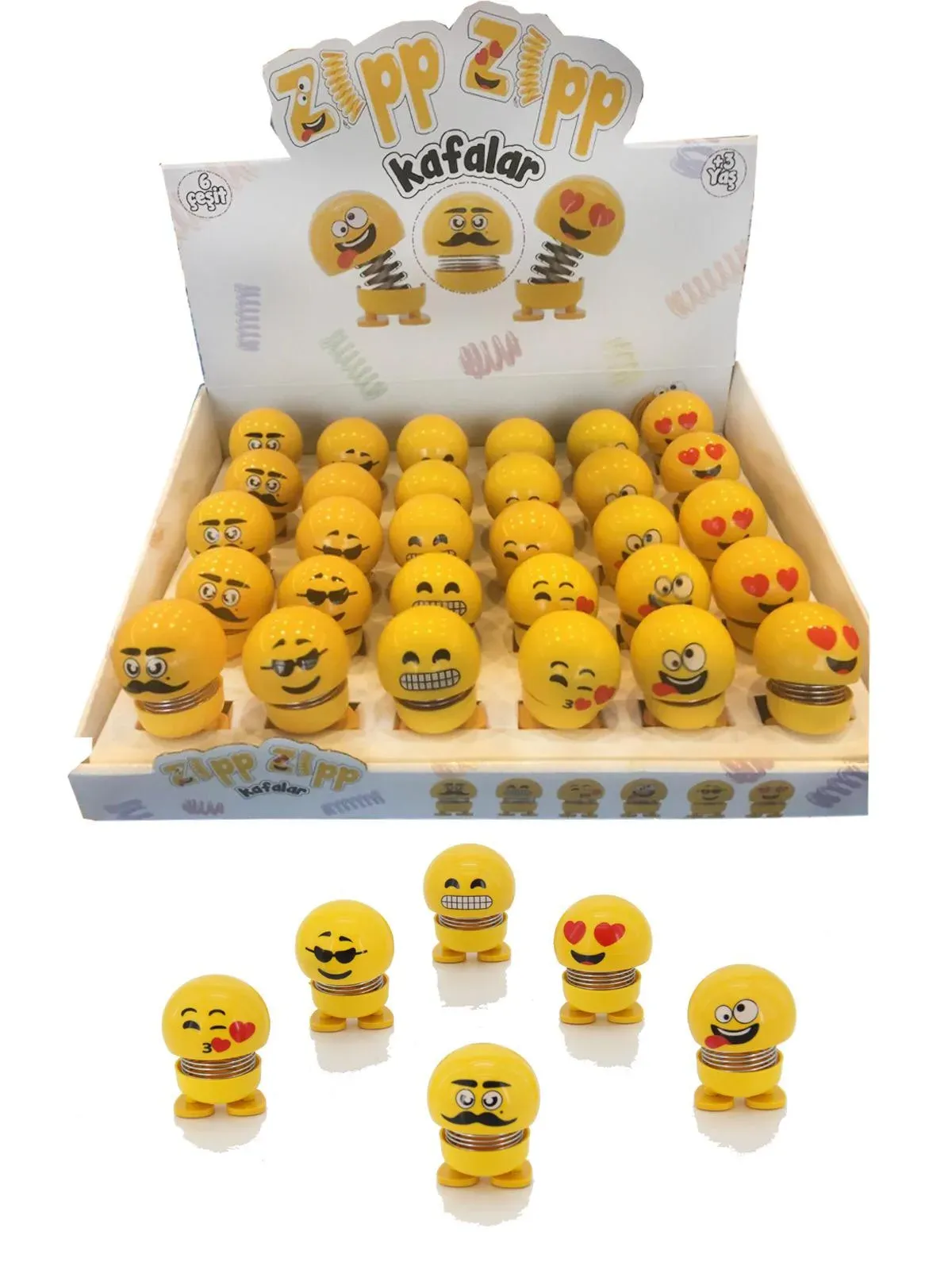 ZIPP ZIPP EMOJİ KAFALAR