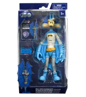 Warner Bros Bugs W.E.Coyote-Batman Kıyafetiyle 18 cm Koleksiyon Figürü