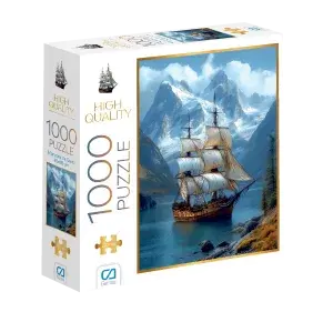 MANZARA VE GEMİ PUZZLE 1000