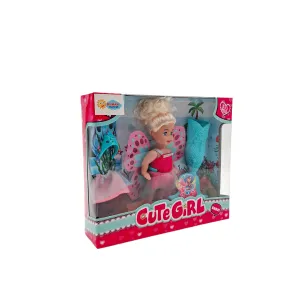 12 CM. KUTUDA ELBİSELİ BEBEK ***YENİ