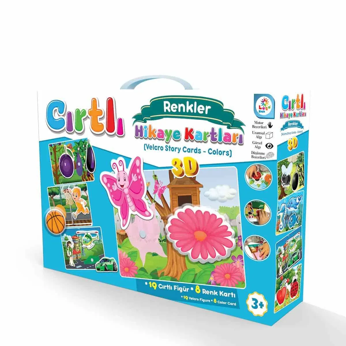 CIRTLI HİKAYE KARTLARI RENKLER