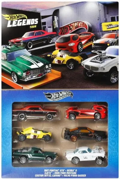 Hot Wheels® Efsane Temalı Çoklu Arabalar