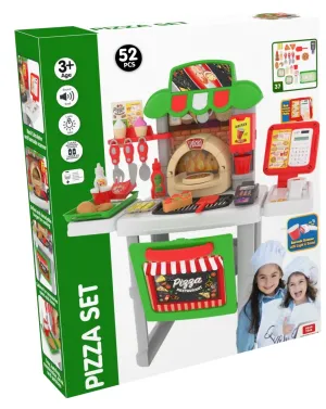 PİZZA RESTAURANT PLAY SET WİTH CASHİER(52 PARÇA)