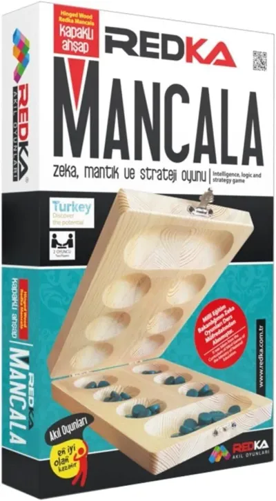 KAPAKLI AHŞAP MANCALA