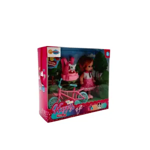 KUT. 12 CM. BİSİKLETLİ BEBEK