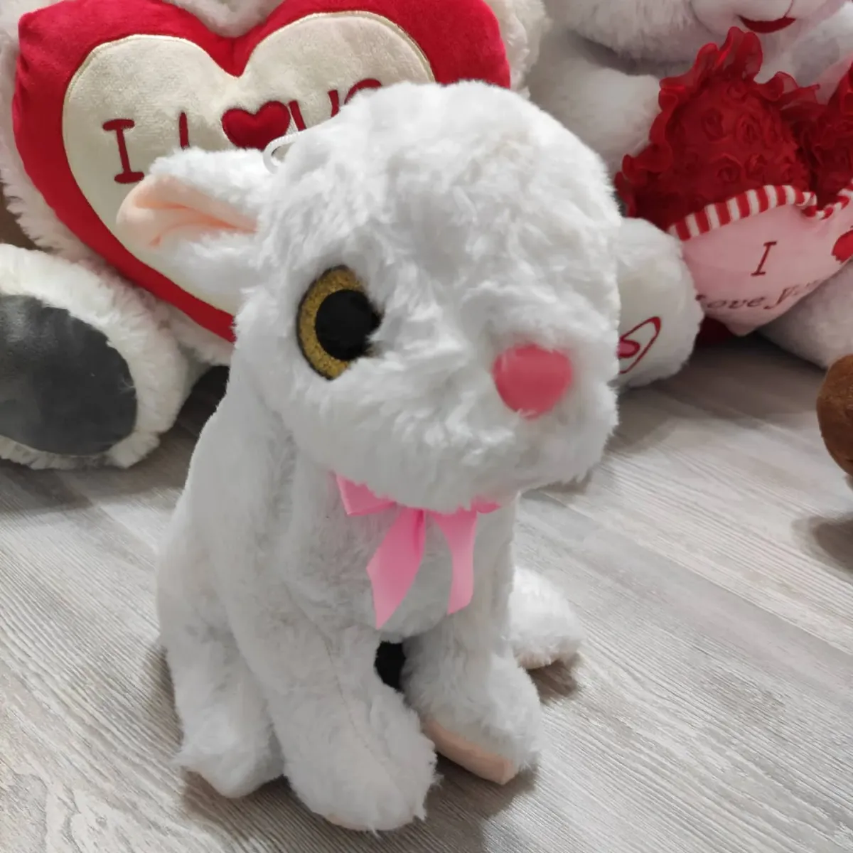 25 CM İRİ GÖZLÜ ŞİRİN TAVŞAN