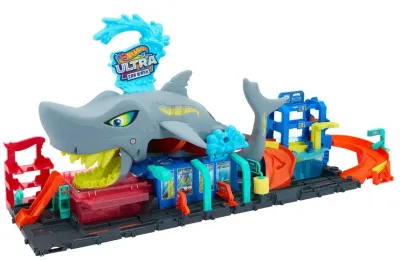 Hot Wheels® Muhteşem Köpek Balığı Araba Yıkama Oyun Seti