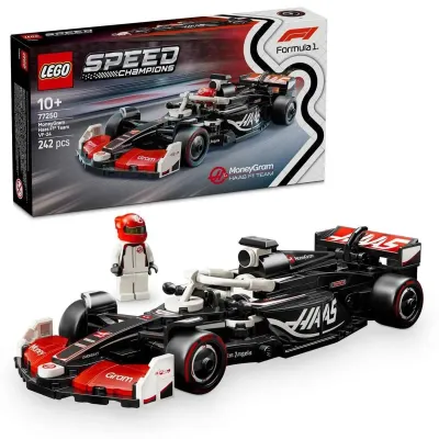 LEGO® Speed Champions MoneyGram Haas F1® Team VF-24 Yarış Arabası Oyuncak Araç 7