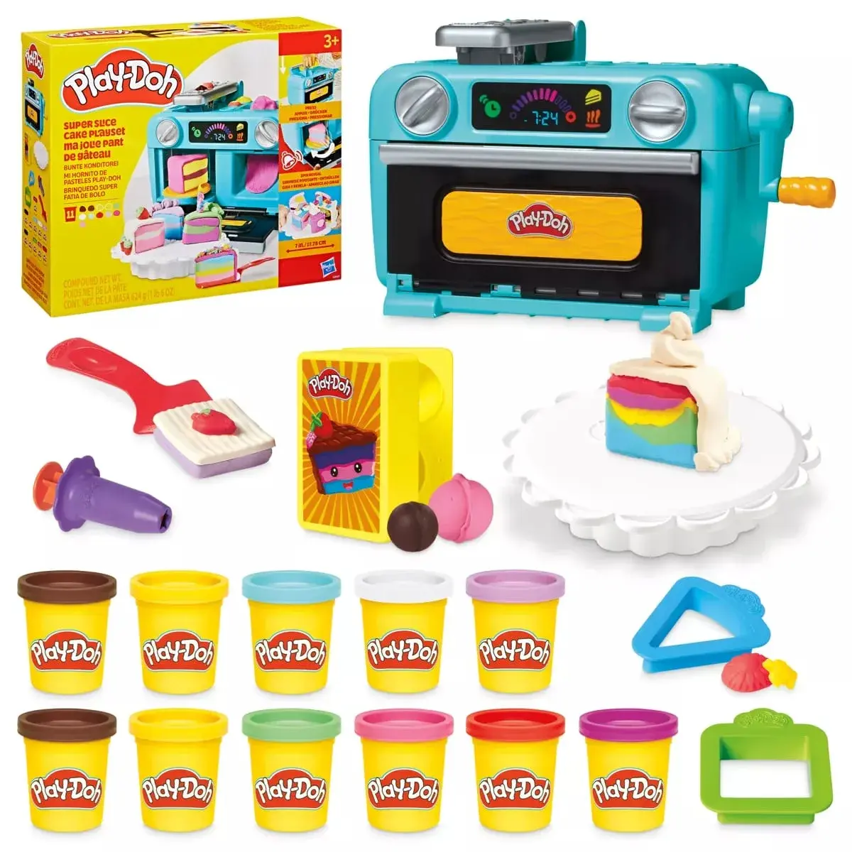 PLAY-DOH SUPER SLICE CAKE PLAYSET