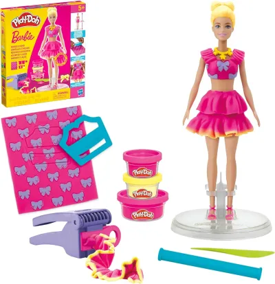 PLAY-DOH BARBIE RUFFLES AND BOWS