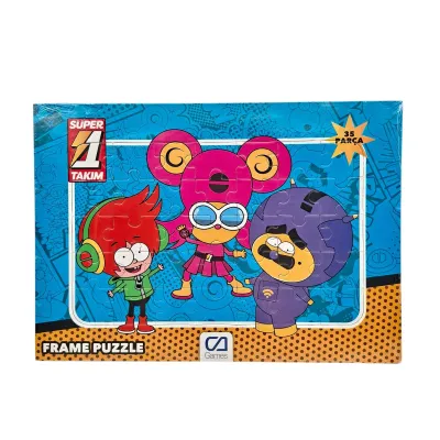 SUPER1 TAKIM FRAME PUZZLE 35