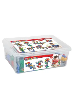 BUILDING BLOCKS 320 PARÇA (10 LİTRE SAKLAMA KABINDA)