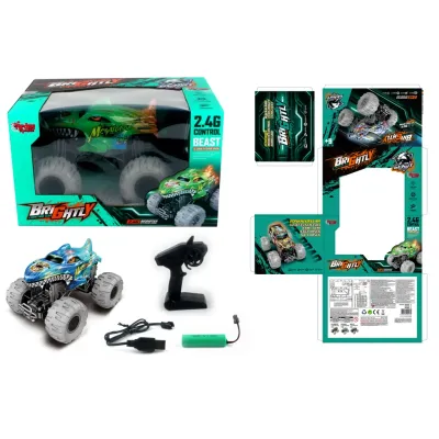 Vardem Uzaktan Kumandalı Full Fonksiyon Şarjlı 2.4G Işıklı Off-Road Canavar Arab
