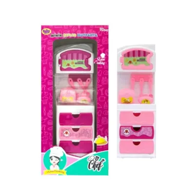 02355 MINIK SEFLER CEKMECELI DOLAP*32*