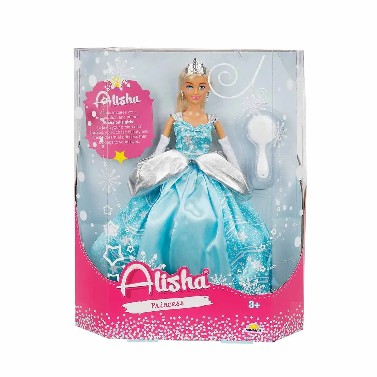 SUN-RST-SIS-MNK.BBK.SET ALISHA KIŞ PRENSESİ 29CM.
