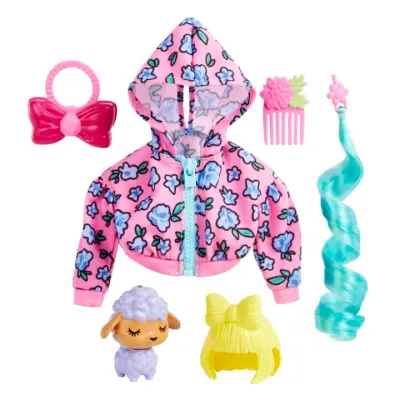 Barbie Extra Hayvan Dostları ve Kıyafet Paketleri