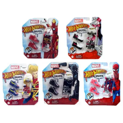 Hot Wheels Skate Temalı Parmak Kaykay ve Ayakkabı Paketleri