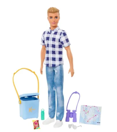 Mattel Barbie Ken Kampa Gidiyor HHR66