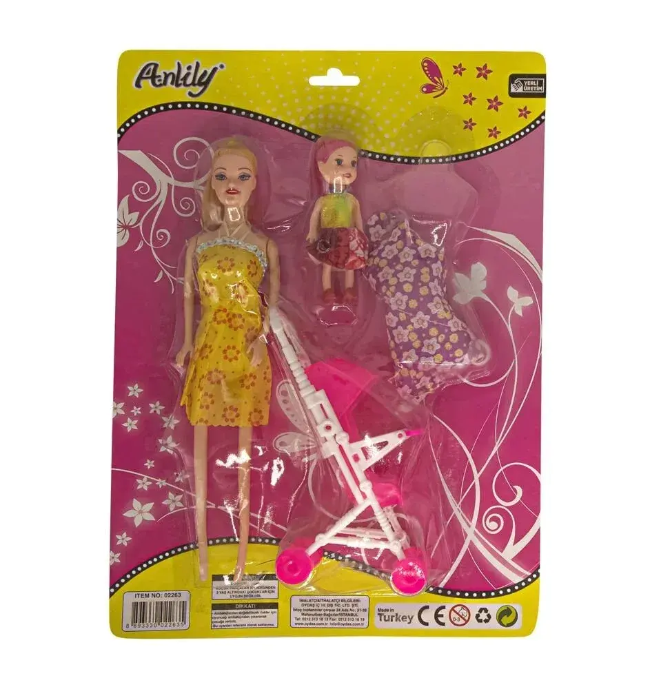 02263 KARTELA PUSETLI BEBEK*60*