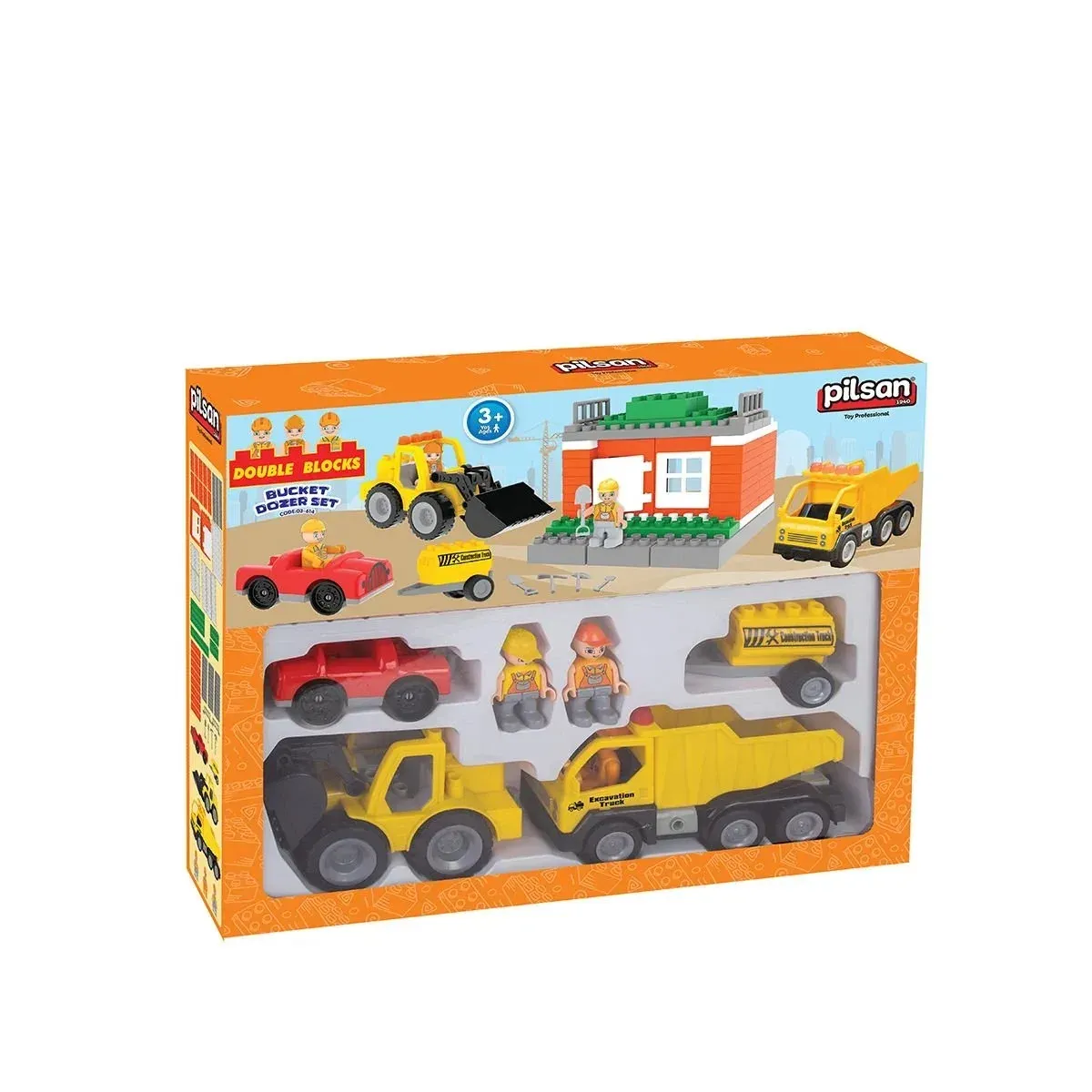 DOUBLE BLOCKS KEPÇELİ DOZER SETİ