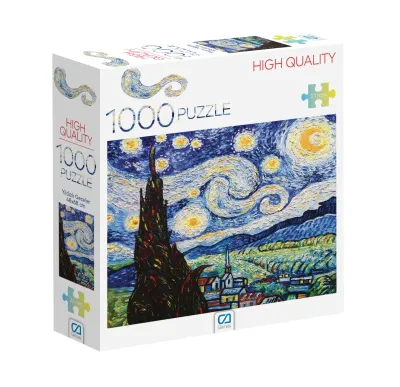 YILDIZLI GECE PUZZLE 1000