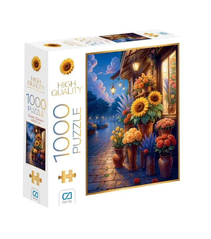 ÇİÇEKÇİ DÜKKANI PUZZLE 1000