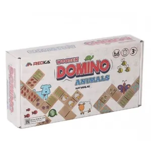 WOODEN DOMINO ANIMALS