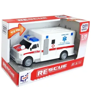 KUT.PİLLİ SESLİ IŞIKLI SÜRT.AMBULANS