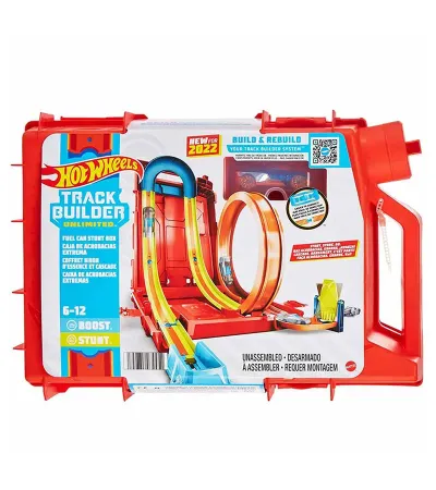 Hot Wheels® Track Builder Benzin Bidonu Akrobasi Seti
