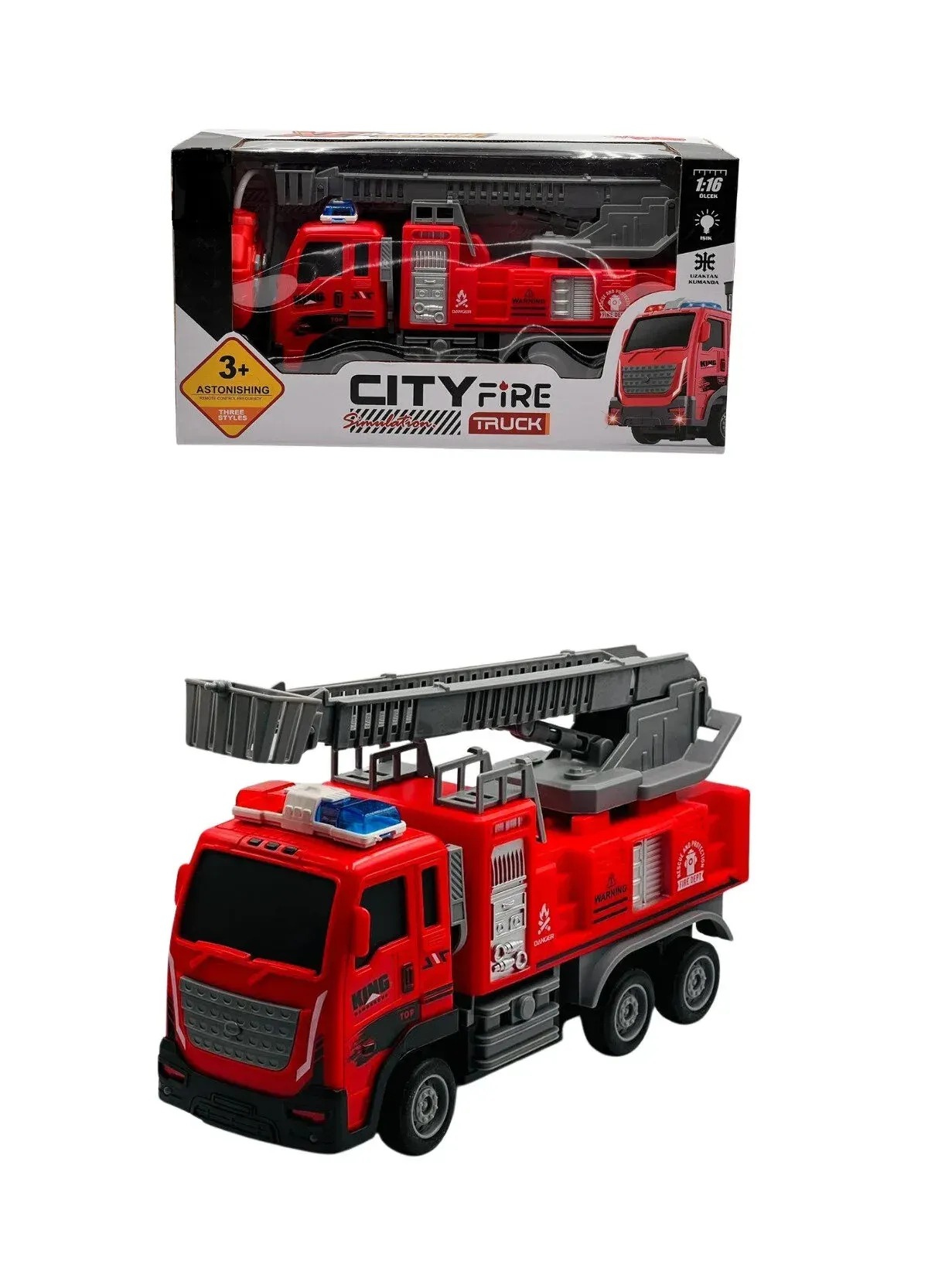 Vardem Uzaktan Kumandalı Full Fonksiyon XF Model İtfaiye