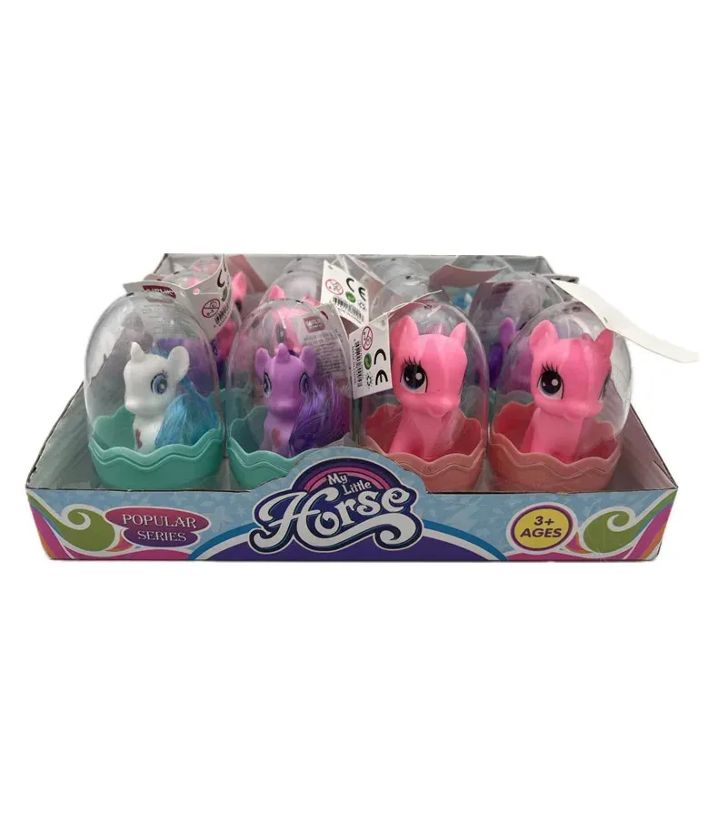 YUMURTADA DİSPLAYDE 12 PONNY MY LIITLE