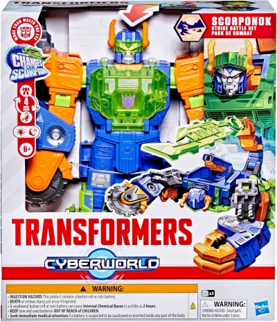 TRANSFORMERS CYBERWORLD SCORPONOK STRİK