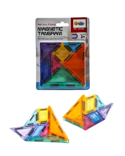 MANYETİK TANGRAM PUZZLE