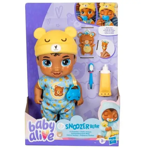 BABY ALIVE LIL DREAMER BLKH SNOOZER