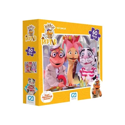 DEDEKTİF REPTIR PUZZLE 60