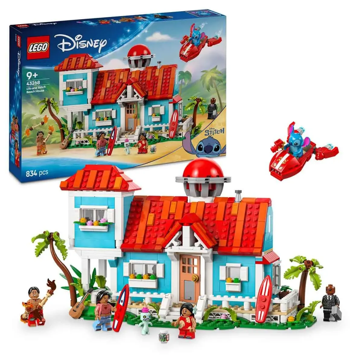 Lego WD Lilo ve Stitch Plaj Evi