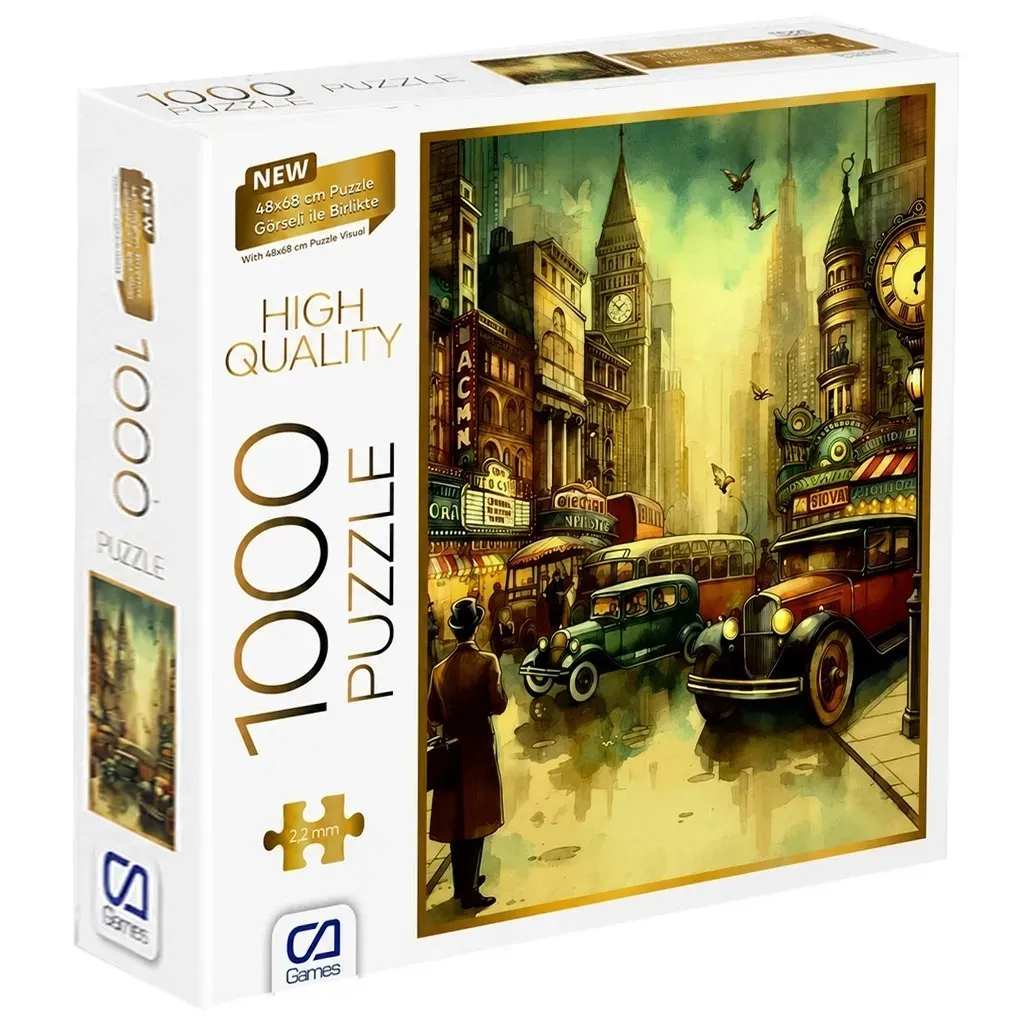 CA1000-7106 CA GAMES ZAMAN YOLCUSU PUZZLE 1000