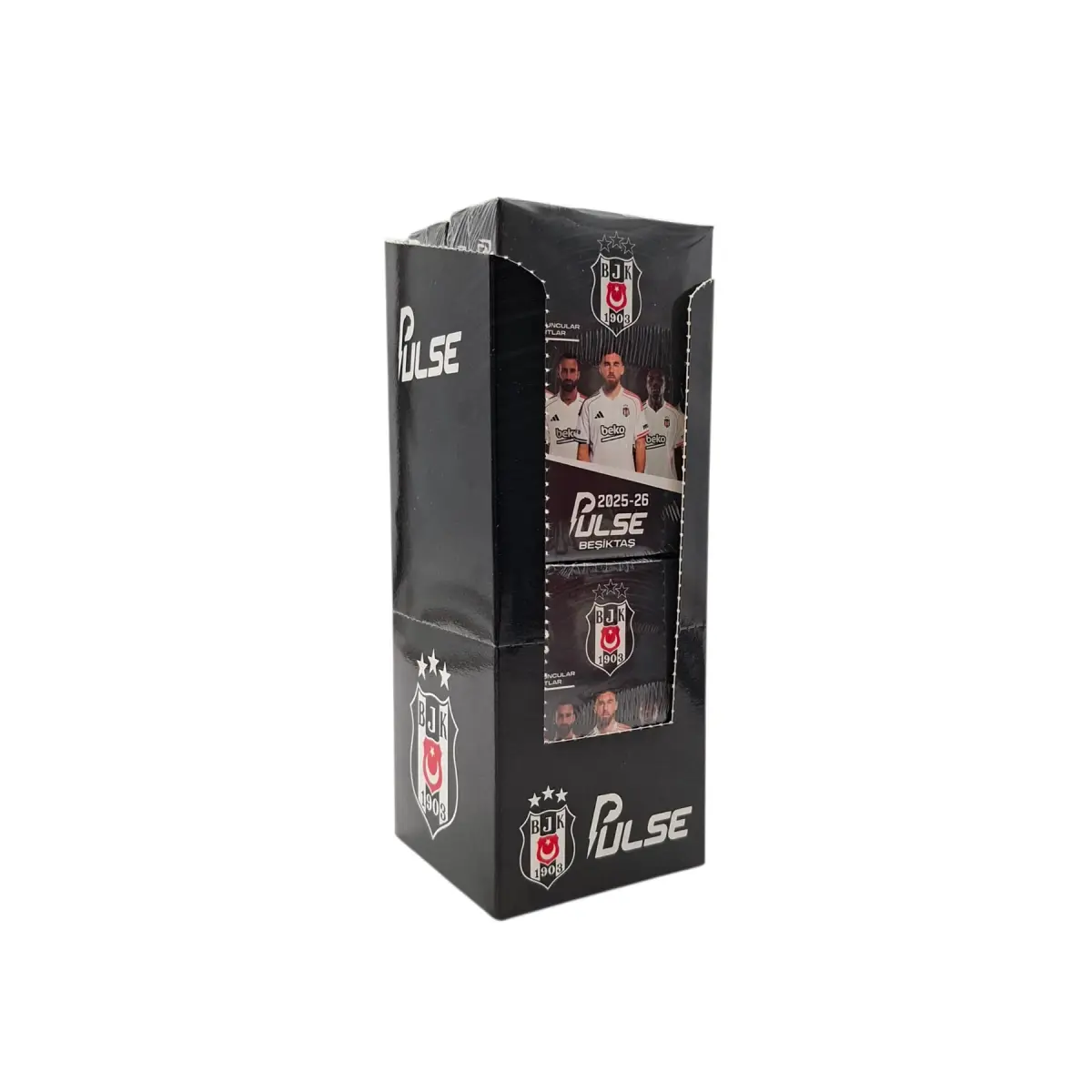 BEŞİKTAŞ - PULSE FUTBOLCU KARTLARI 2025/26 - PAKET 10AD