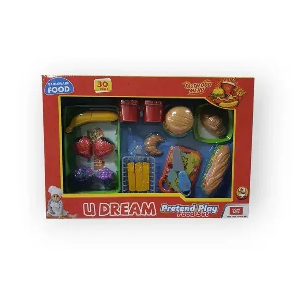 DREAM PRETEND PLAY FOOD SET