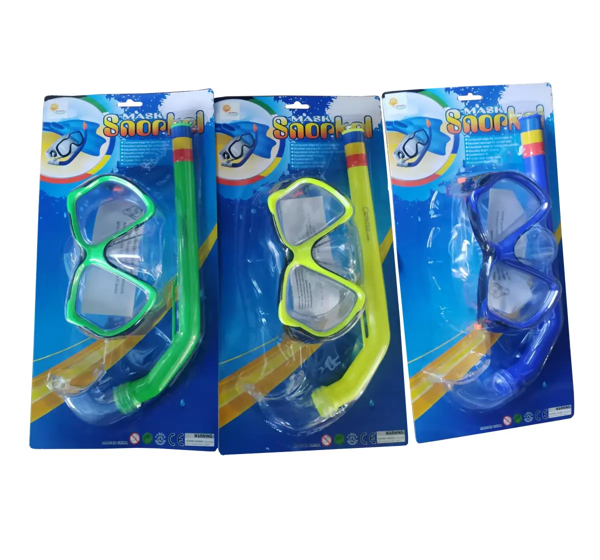 KARTELA ŞİNORKEL SET