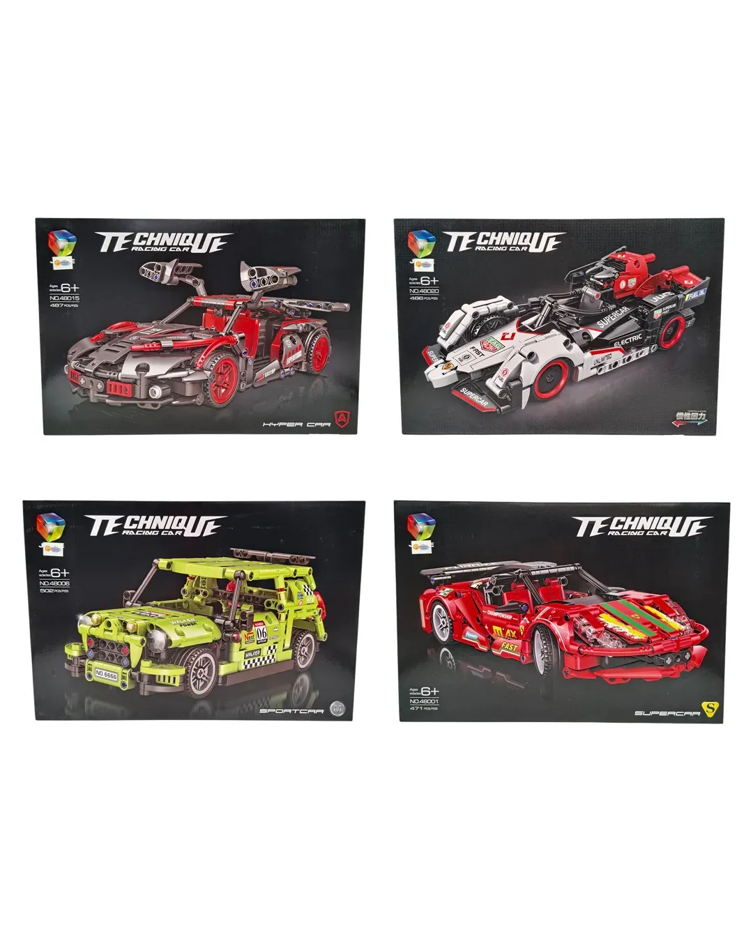 TECHNIQUE LEGO 487 PCS