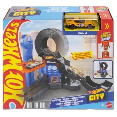 Mattel Hw City Tekerlek İstasyonu Seti