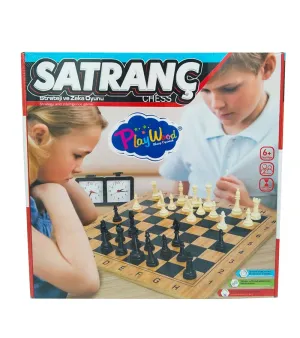 KUTUDA AHŞAP SATRANÇ